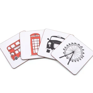 Sale London Skyline Coaster Set by Coasters | London Gifts