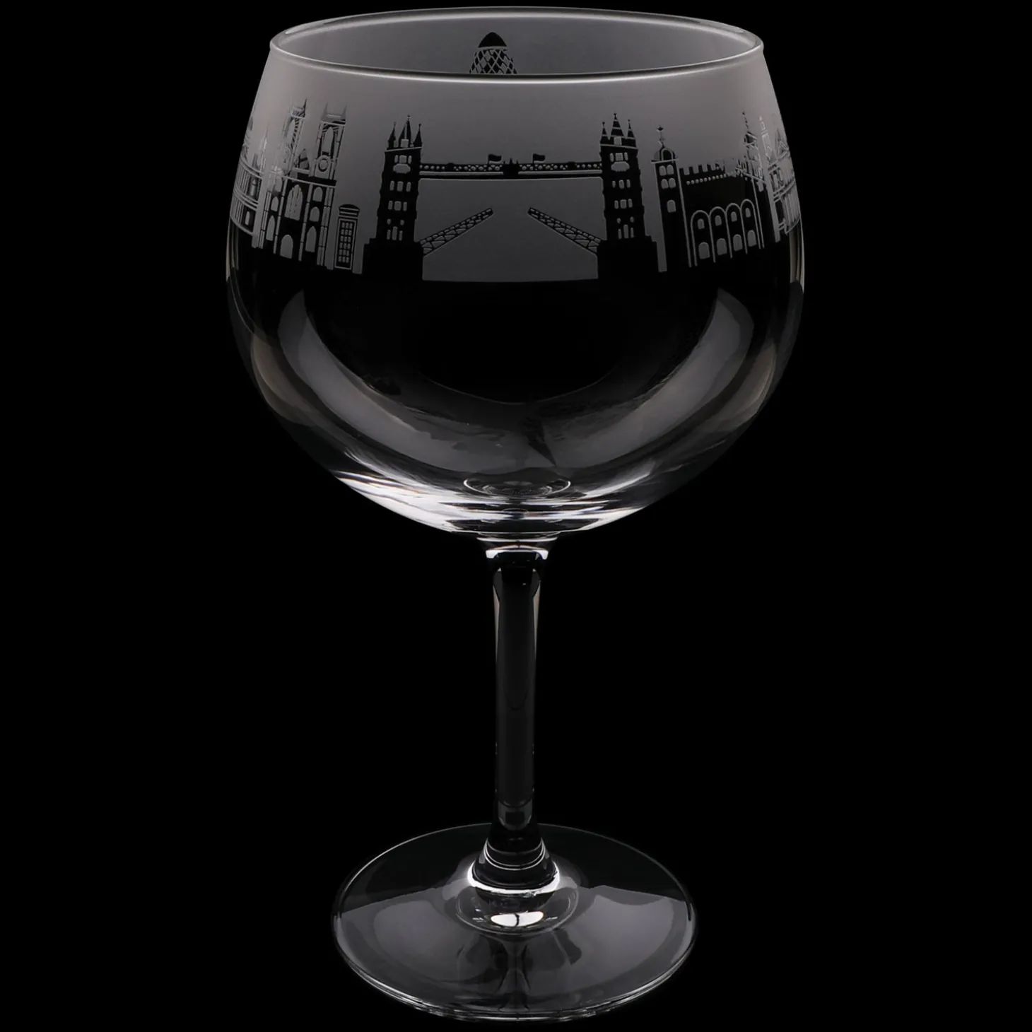 london_skyline_milford_gin_balloon_glass_0.webp Clearance London Skyline Milford Gin Balloon Glass Glasses & Glassware | Luxury Gifts