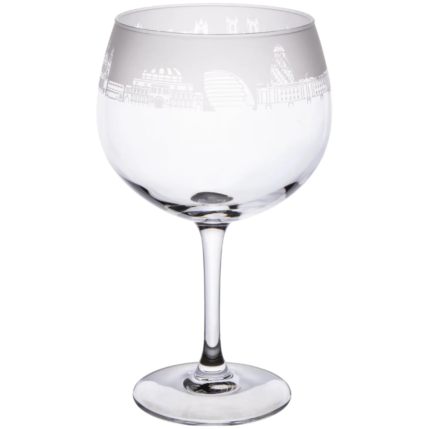 london_skyline_milford_gin_balloon_glass_3.webp Clearance London Skyline Milford Gin Balloon Glass Glasses & Glassware | Luxury Gifts