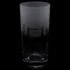 Sale London Skyline Milford Glass Highball Tumbler Glasses & Glassware | Luxury Gifts