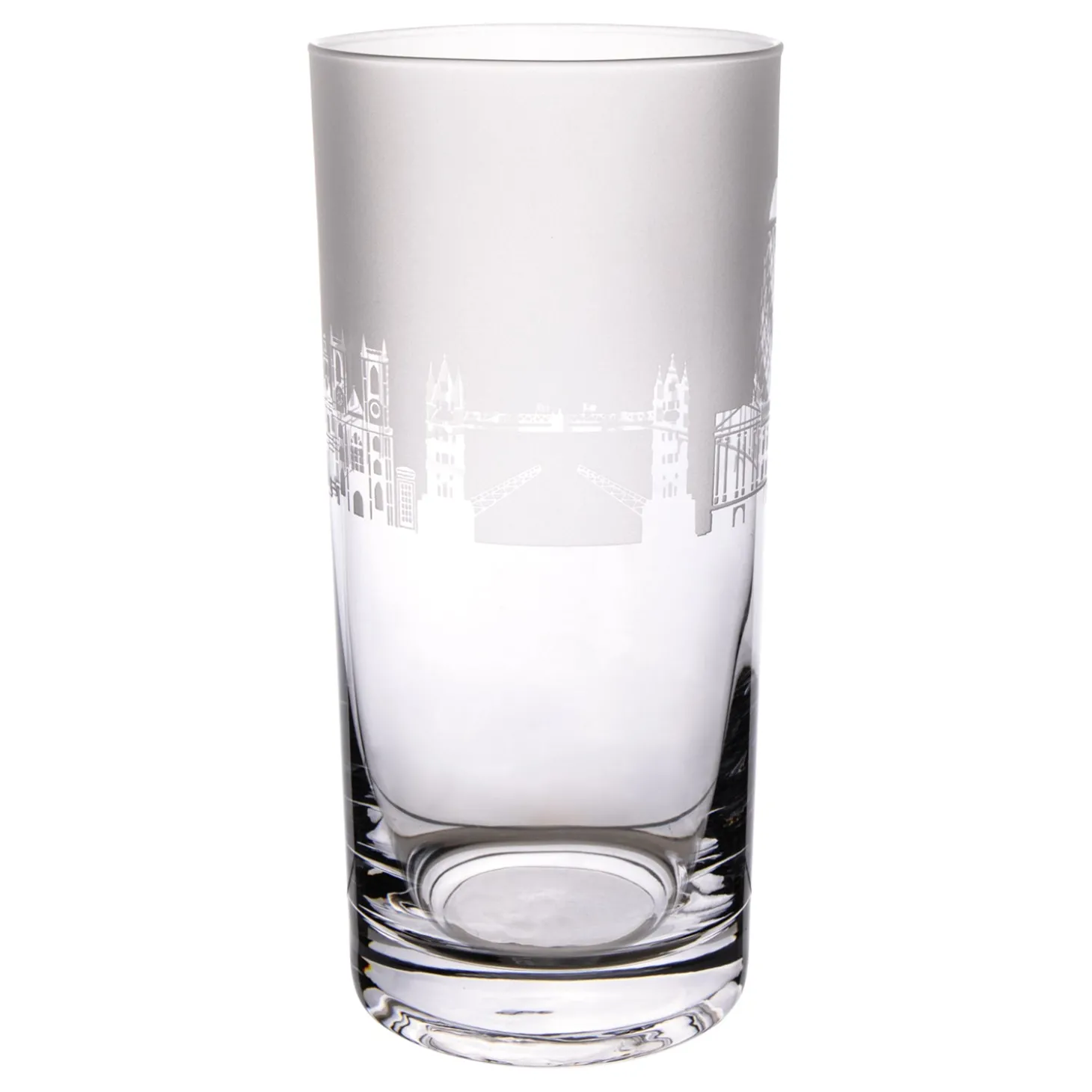 london_skyline_milford_glass_highball_tumbler_1.webp Sale London Skyline Milford Glass Highball Tumbler Glasses & Glassware | Luxury Gifts