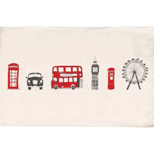 Store London Skyline Tea Towel by Tea Towels | London Gifts