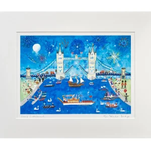 Best Sale The Wonder Bridge Mounted Art Print Prints & Posters | Luxury Gifts