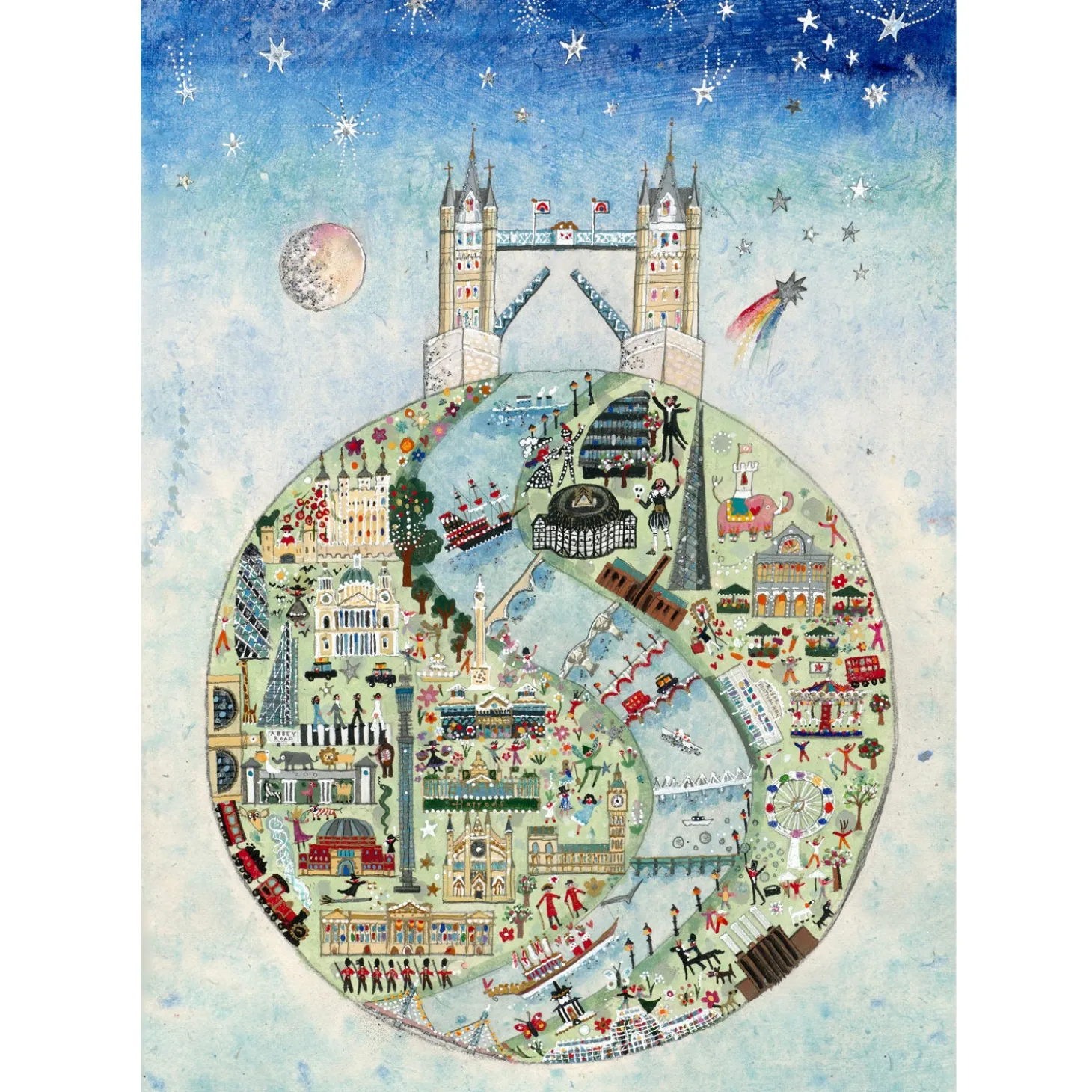 lucy_loveheart_the_wonderful_world_of_london_a_art_print__limited_edition_numbered_and_signed_by_artist_1.webp Store The Wonderful World Of London A2 Art Print - Limited Edition, Numbered And Signed By Artist Prints & Posters | Luxury Gifts