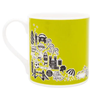 Online British Mug - Green Mugs