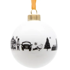 New Martha Mitchell London Bauble Christmas Decoration London Gifts | Christmas Decorations