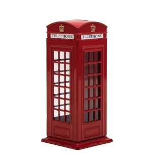 Shop Money Bank - Red Die Cast Telephone Box Kids Toys | Toys & Games