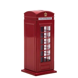 Shop Money Bank - Red Die Cast Telephone Box Kids Toys | Toys & Games