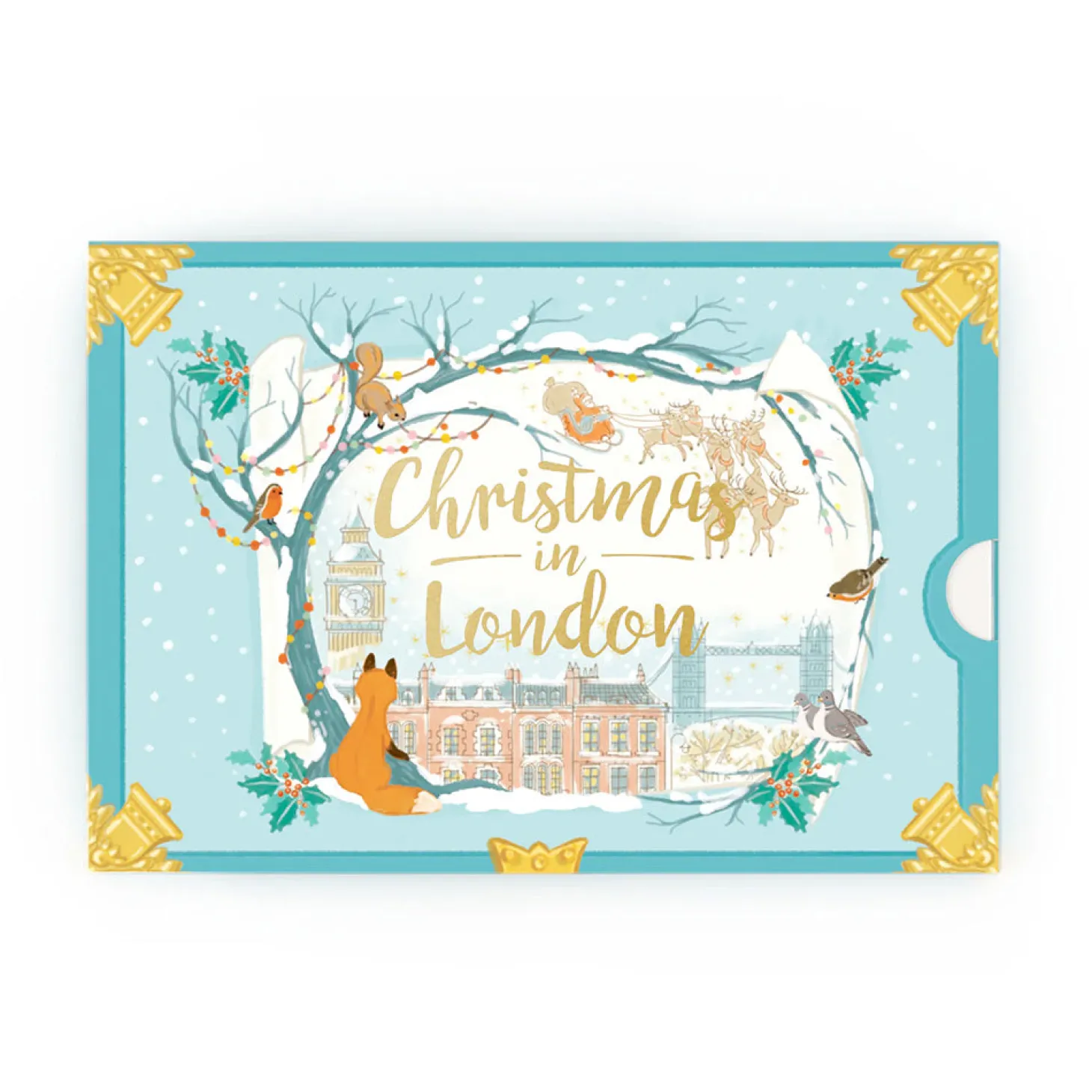 music_box_card_christmas_in_london_2.webp Shop Music Box Card: Christmas In London Office & Stationery | London Gifts