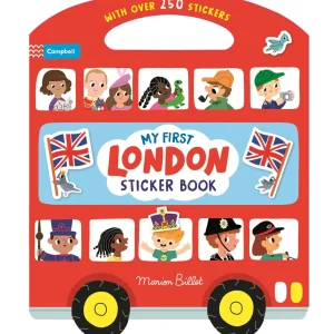 Fashion My First London Sticker Book by Marion Billet Children's Books | London Gifts