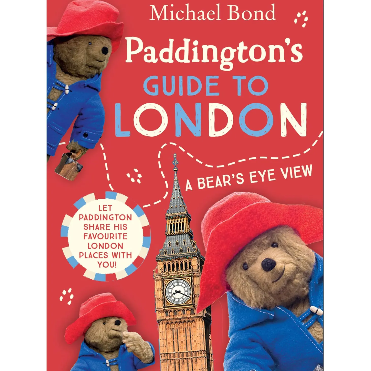 paddingtons_guide_to_london__a_bears_eye_view_book_0.webp Cheap Paddington's Guide To London - A Bear's Eye View Book Kids Children's Books | Paddington Bear