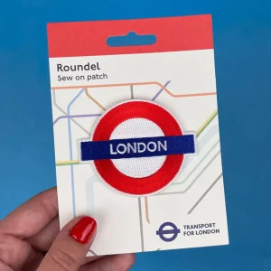 Flash Sale Pawprint London Roundel Sew On Patch Bags | London Gifts