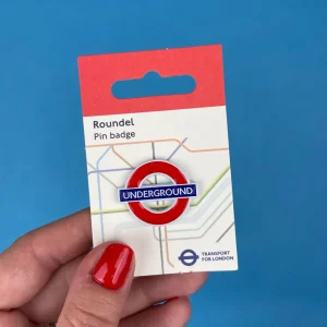 Outlet Pawprint Underground Roundel Pin Badge Jewellery & Pins