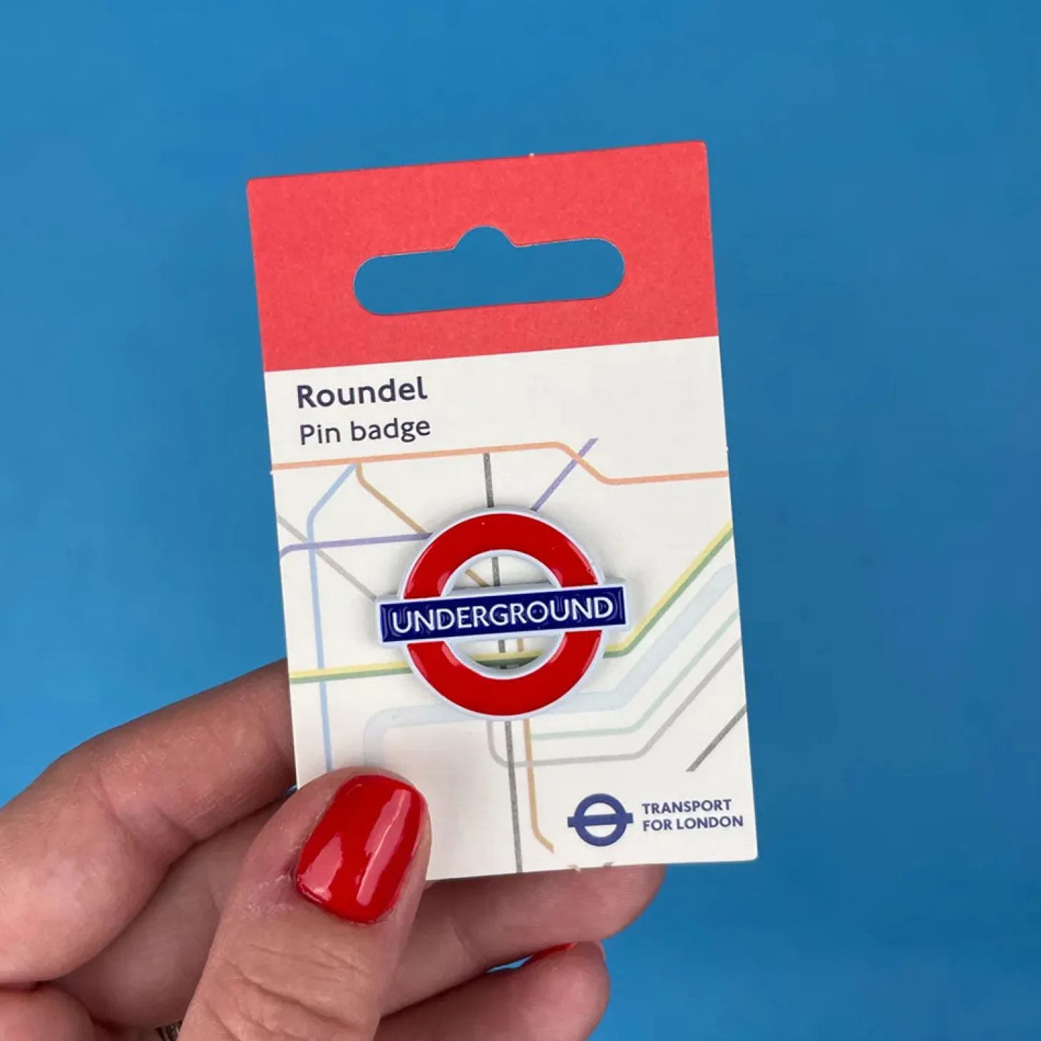 pawprint_underground_roundel_pin_badge_2.webp Outlet Pawprint Underground Roundel Pin Badge Jewellery & Pins