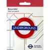 Fashion Pawprint Underground Roundel Sew On Patch Bags