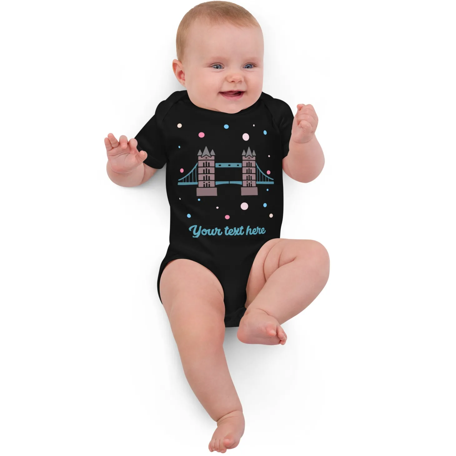 personalised_custom_text__baby_bodysuit__london_doodles__tower_bridge_7.webp Cheap Personalised Custom Text - Baby Bodysuit - London Doodles - Tower Bridge Kids Clothing | Children & Baby Clothing