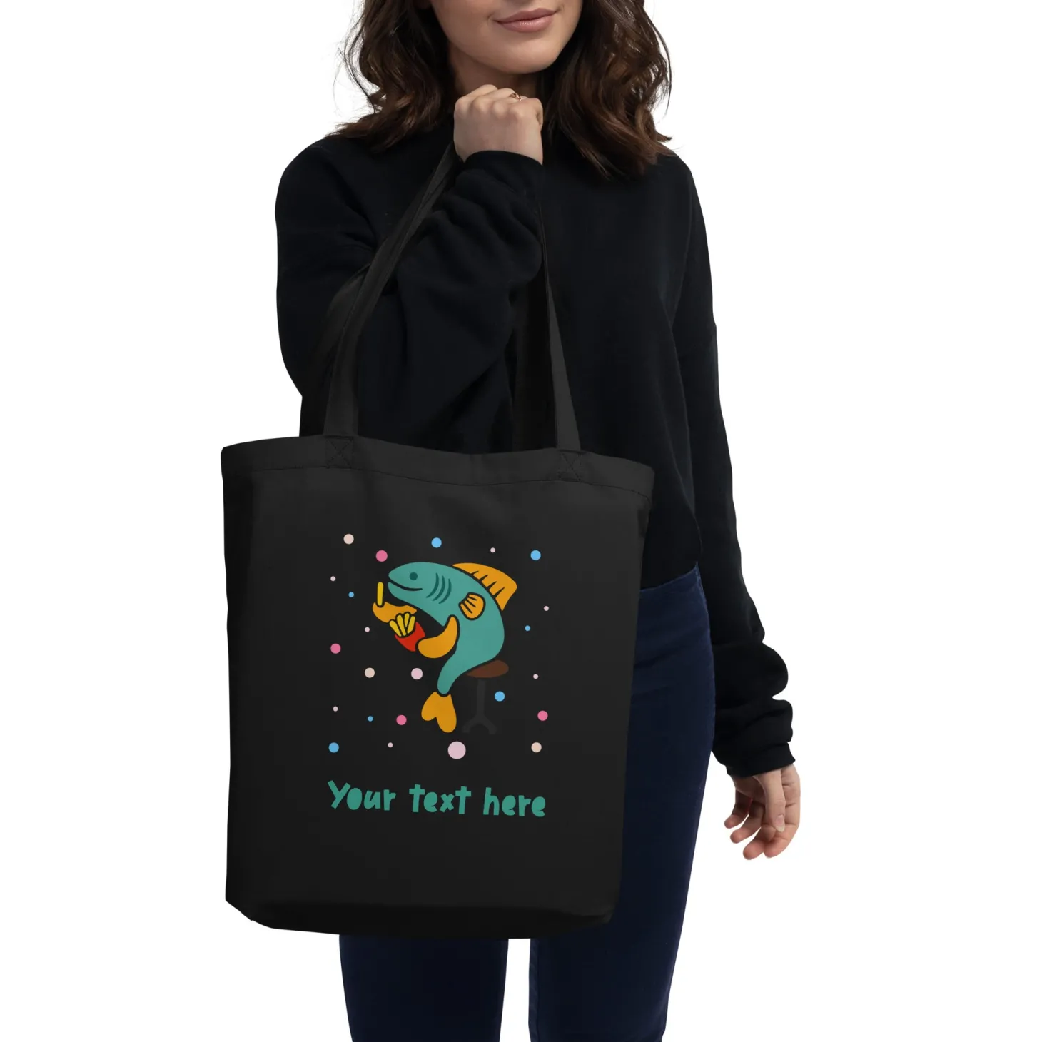 personalised_custom_text__eco_tote_bag__london_doodles__fish_amp_chips_1.webp Store Personalised Custom Text - Eco Tote Bag - London Doodles - Fish & Chips Bags | London Gifts