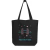 Flash Sale Personalised Custom Text - Eco Tote Bag - London Doodles - Tower Bridge Bags | Tower Bridge Gifts