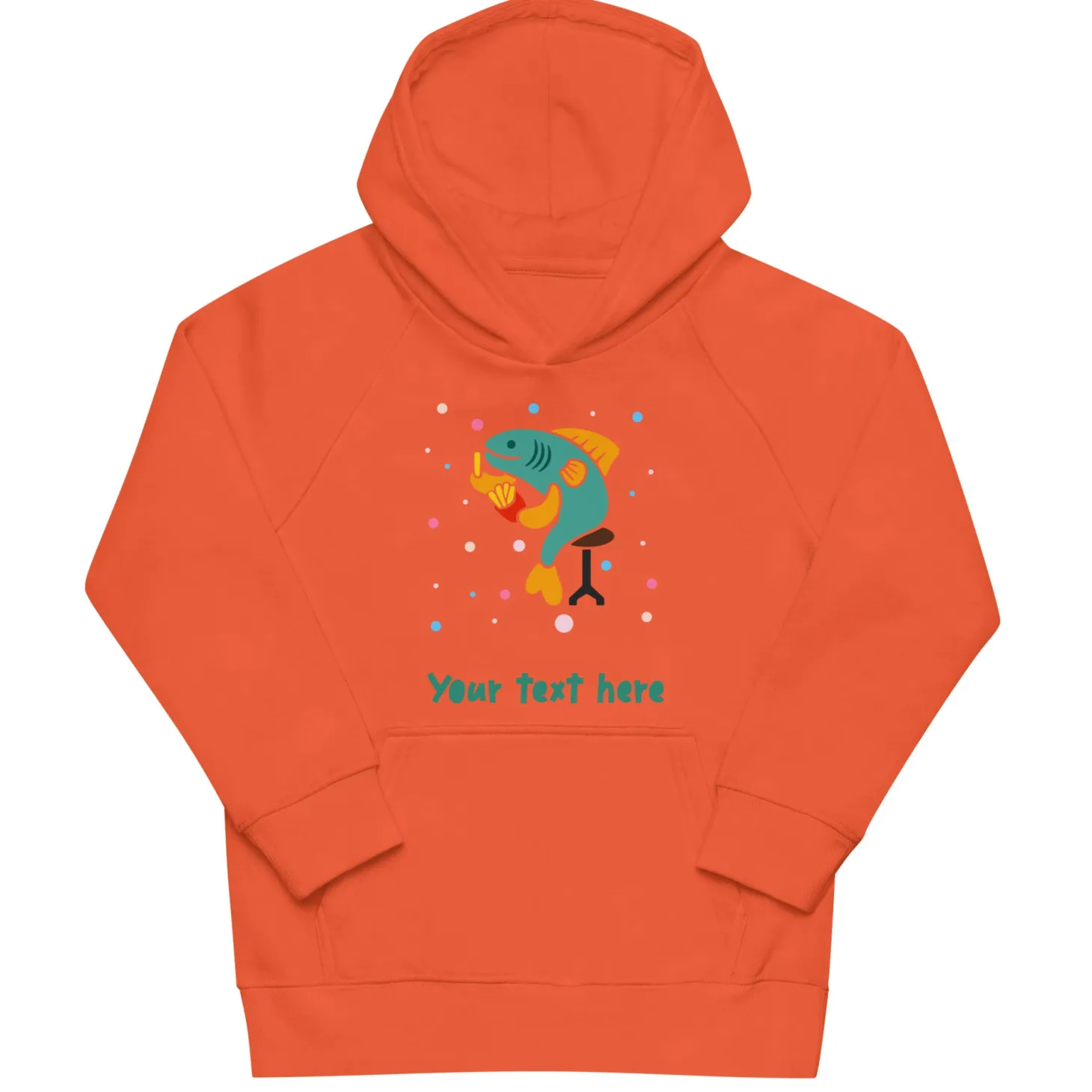 personalised_custom_text__kids_eco_hoodie__london_doodles__fish_amp_chips_8.webp Clearance Personalised Custom Text - Kids Eco Hoodie - London Doodles - Fish & Chips Kids Clothing | Children & Baby Clothing