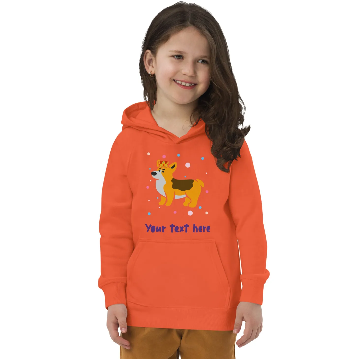 personalised_custom_text__kids_eco_hoodie__london_doodles__royal_corgi_7.webp Cheap Personalised Custom Text - Kids Eco Hoodie - London Doodles - Royal Corgi Kids Clothing | Children & Baby Clothing