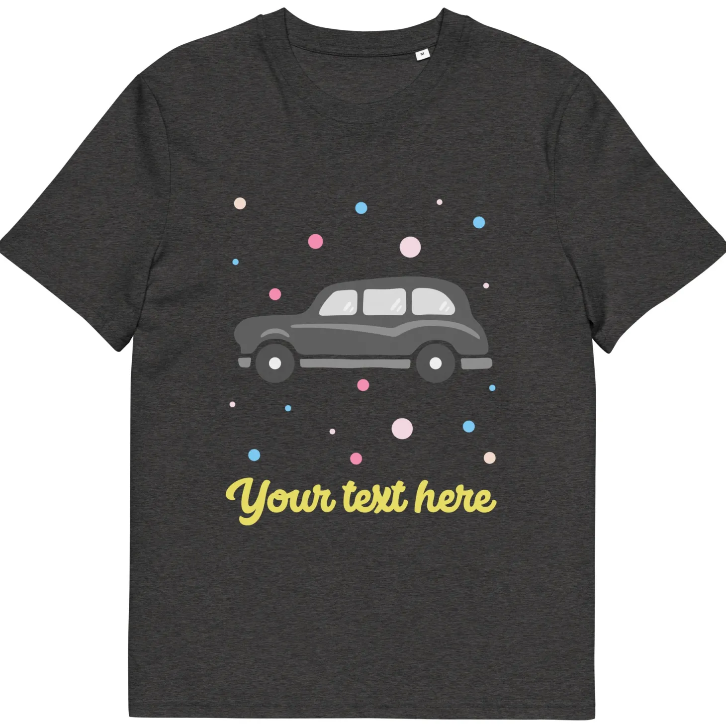 personalised_custom_text__organic_cotton_adults_unisex_tshirt__london_doodles__black_taxi_3.webp Fashion Personalised Custom Text - Organic Cotton Adults Unisex T-Shirt - London Doodles - Taxi Clothing | London Gifts