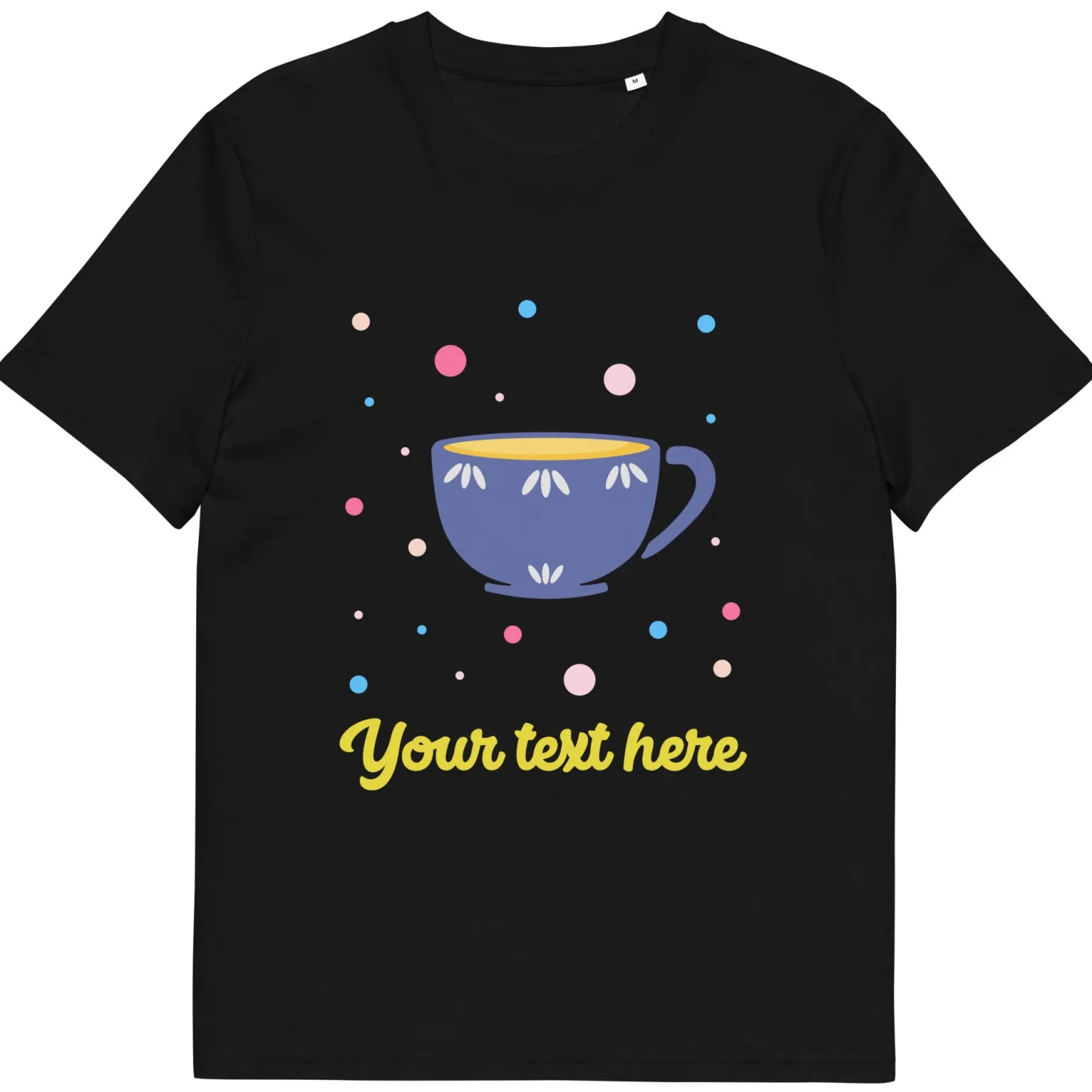 personalised_custom_text__organic_cotton_adults_unisex_tshirt__london_doodles__cup_of_tea_2.webp Clearance Personalised Custom Text - Organic Cotton Adults Unisex T-Shirt - London Doodles - Cup Of Tea Clothing | London Gifts