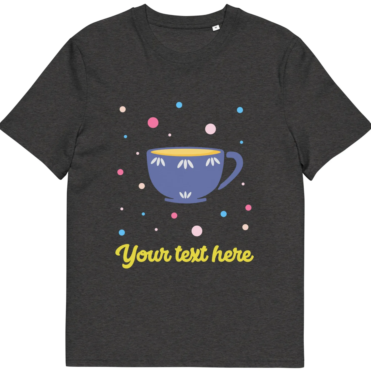 personalised_custom_text__organic_cotton_adults_unisex_tshirt__london_doodles__cup_of_tea_3.webp Clearance Personalised Custom Text - Organic Cotton Adults Unisex T-Shirt - London Doodles - Cup Of Tea Clothing | London Gifts