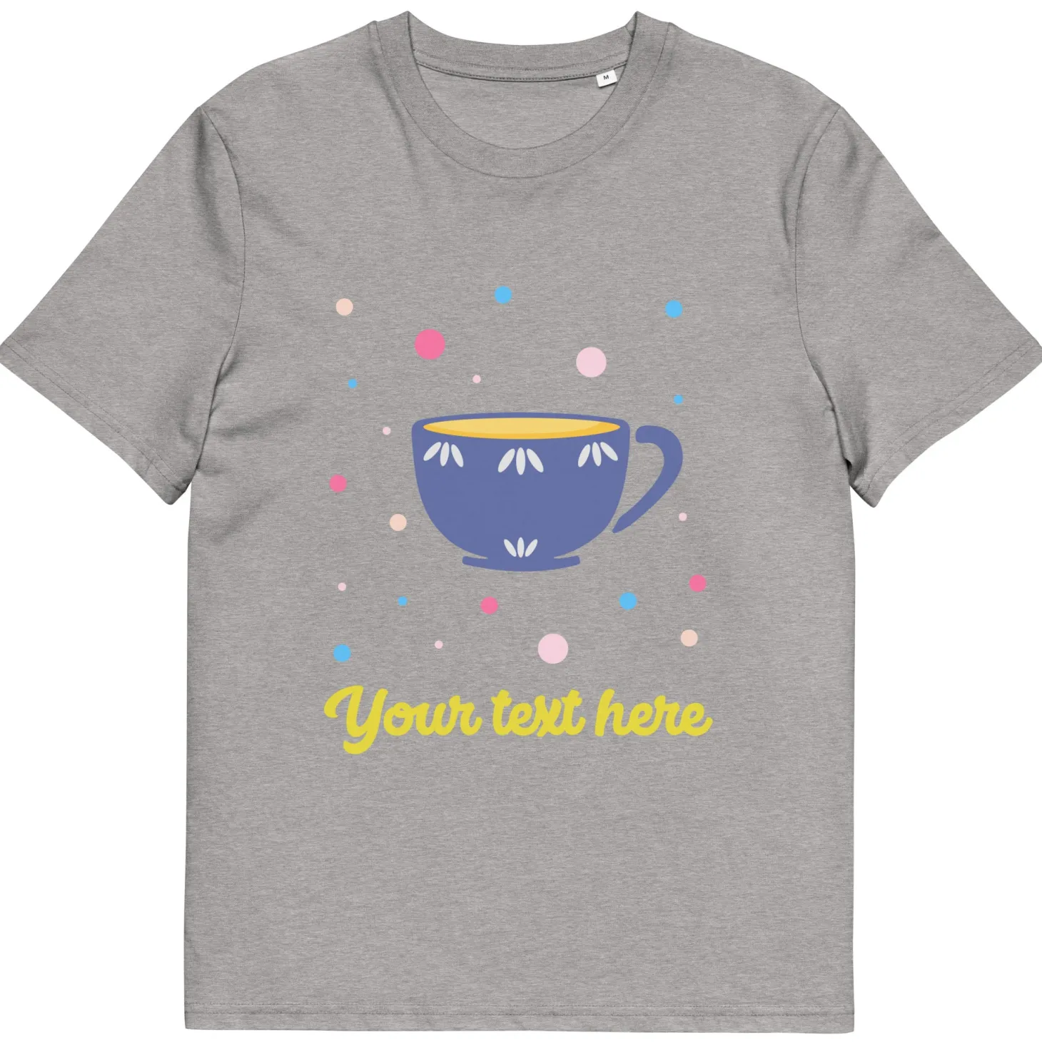 personalised_custom_text__organic_cotton_adults_unisex_tshirt__london_doodles__cup_of_tea_5.webp Clearance Personalised Custom Text - Organic Cotton Adults Unisex T-Shirt - London Doodles - Cup Of Tea Clothing | London Gifts