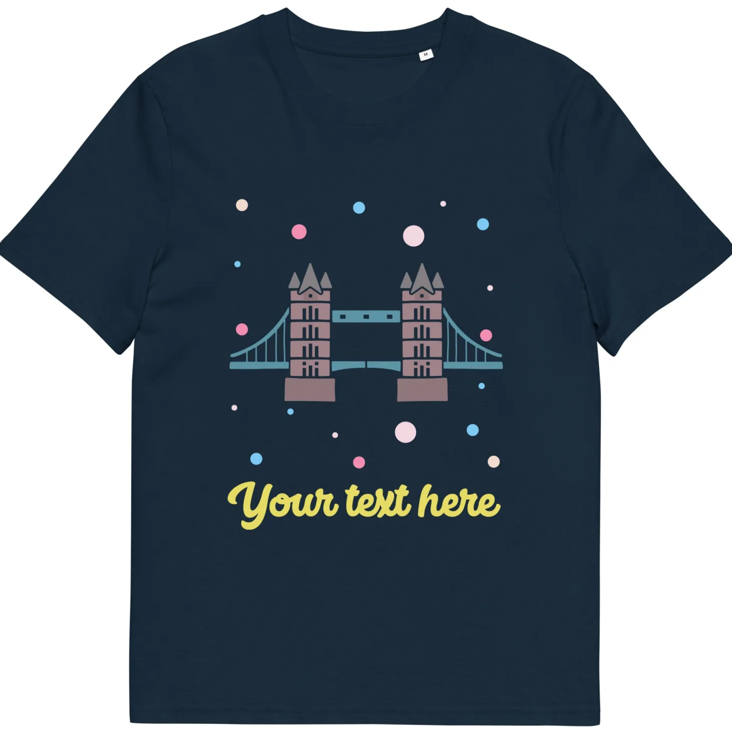personalised_custom_text__organic_cotton_adults_unisex_tshirt__london_doodles__tower_bridge_0.webp New Personalised Custom Text - Organic Cotton Adults Unisex T-Shirt - London Doodles - Tower Bridge Clothing | Tower Bridge Gifts