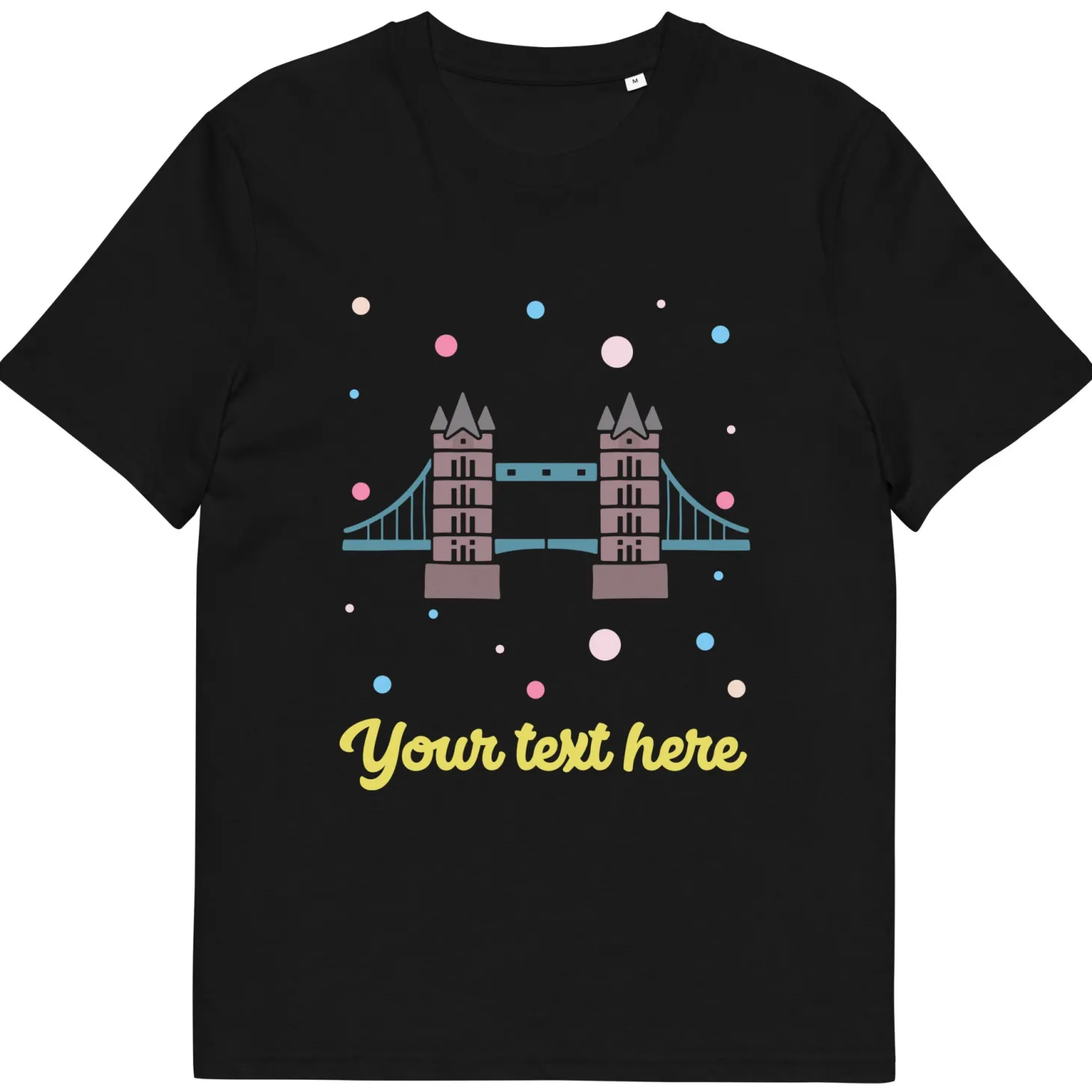 personalised_custom_text__organic_cotton_adults_unisex_tshirt__london_doodles__tower_bridge_2.webp New Personalised Custom Text - Organic Cotton Adults Unisex T-Shirt - London Doodles - Tower Bridge Clothing | Tower Bridge Gifts