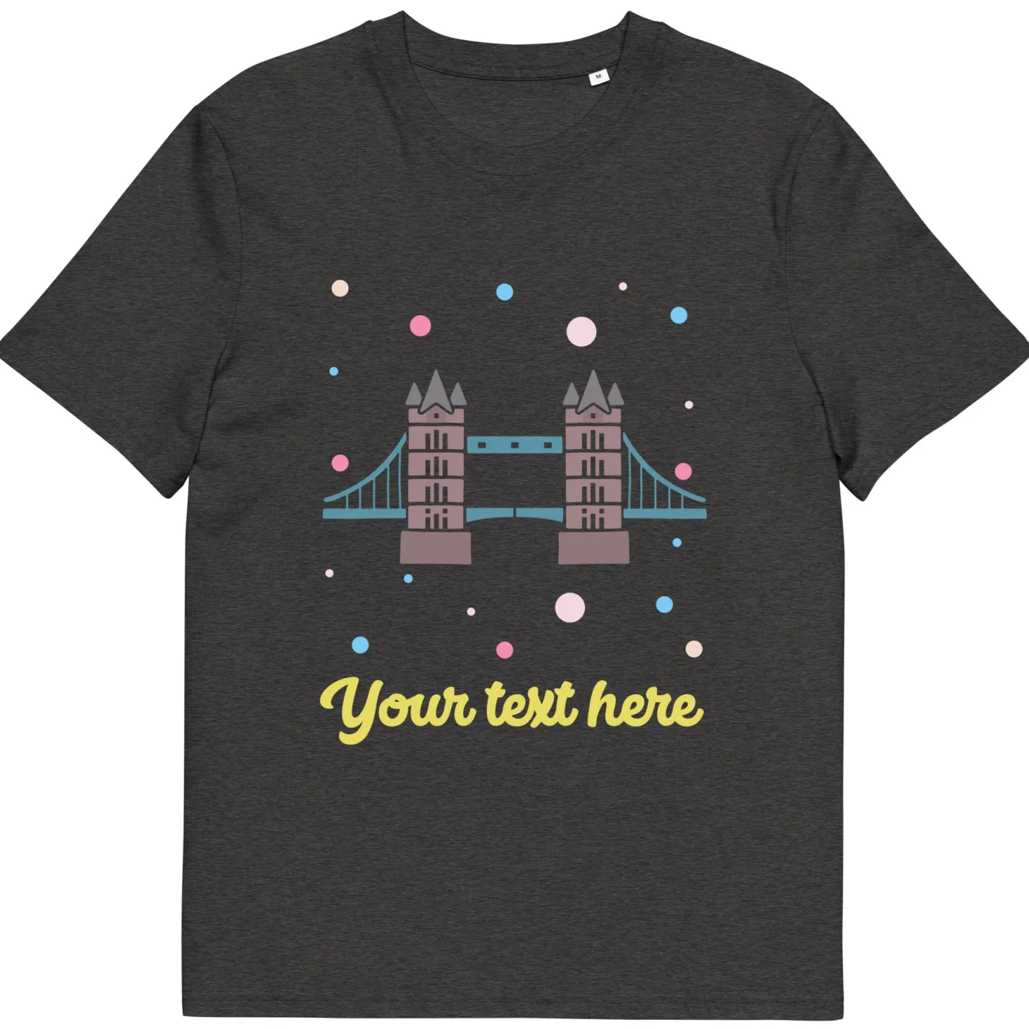 personalised_custom_text__organic_cotton_adults_unisex_tshirt__london_doodles__tower_bridge_3.webp New Personalised Custom Text - Organic Cotton Adults Unisex T-Shirt - London Doodles - Tower Bridge Clothing | Tower Bridge Gifts