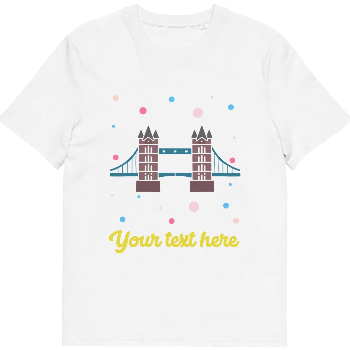 personalised_custom_text__organic_cotton_adults_unisex_tshirt__london_doodles__tower_bridge_6.webp New Personalised Custom Text - Organic Cotton Adults Unisex T-Shirt - London Doodles - Tower Bridge Clothing | Tower Bridge Gifts