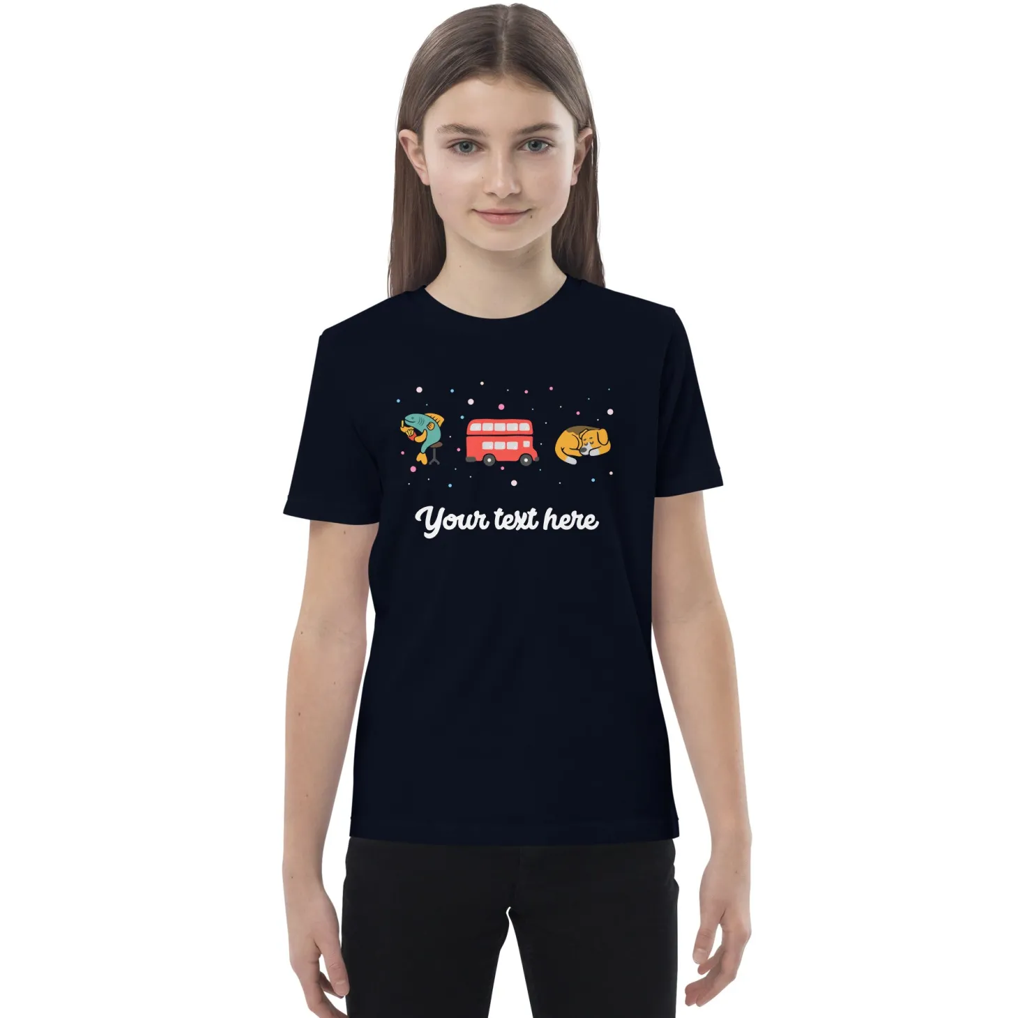 personalised_custom_text__organic_cotton_kids_tshirt__london_doodles__fish_amp_chips__bus__corgi_4.webp Store Personalised Custom Text - Organic Cotton Kids T-Shirt - London Doodles - Fish & Chips / Bus / Corgi Kids Clothing | Children & Baby Clothing