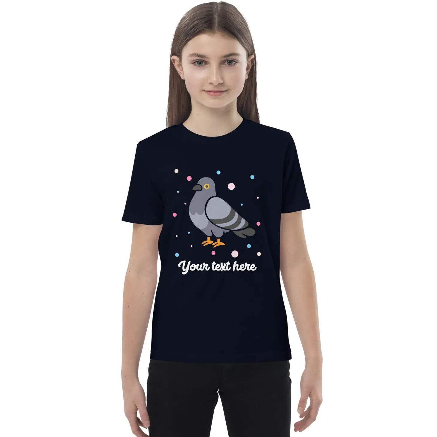 personalised_custom_text__organic_cotton_kids_tshirt__london_doodles__pigeon_5.webp Sale Personalised Custom Text - Organic Cotton Kids T-Shirt - London Doodles - Pigeon Kids Clothing | Children & Baby Clothing