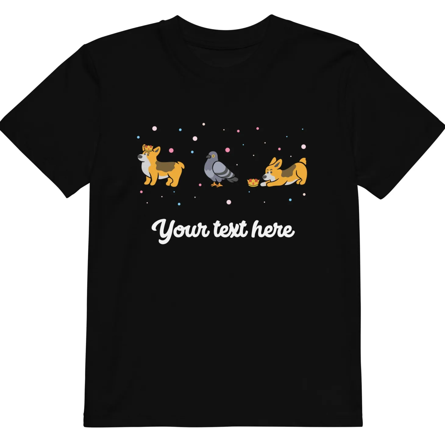personalised_custom_text__organic_cotton_kids_tshirt__london_doodles__pigeons_amp_corgis_0.webp Discount Personalised Custom Text - Organic Cotton Kids T-Shirt - London Doodles - Pigeons & Corgis Kids Clothing | Children & Baby Clothing
