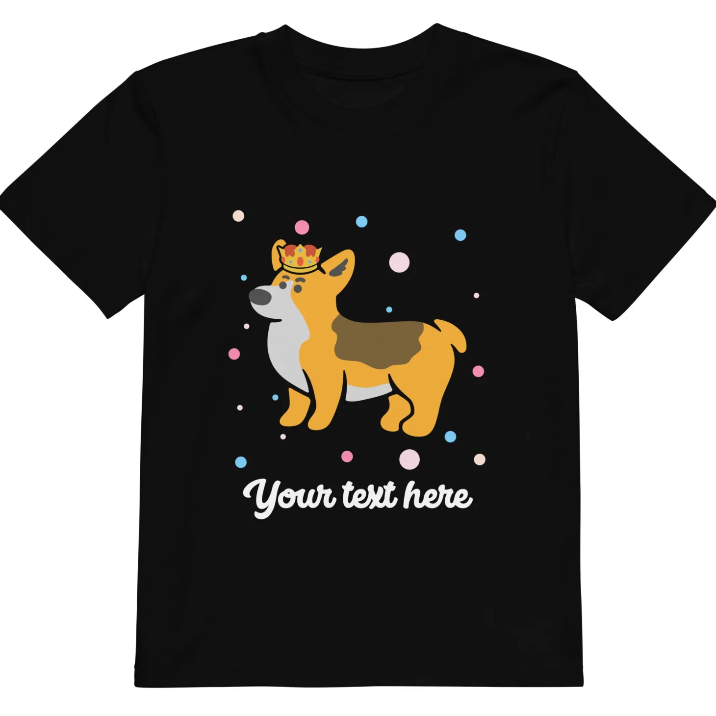 personalised_custom_text__organic_cotton_kids_tshirt__london_doodles__royal_corgi_0.webp Hot Personalised Custom Text - Organic Cotton Kids T-Shirt - London Doodles - Royal Corgi Kids Clothing | Children & Baby Clothing