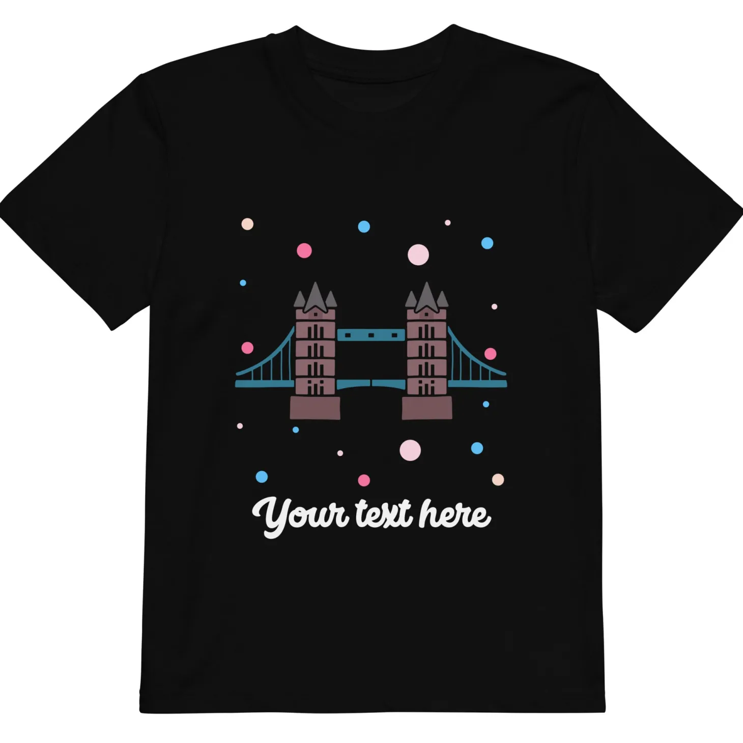 personalised_custom_text__organic_cotton_kids_tshirt__london_doodles__tower_bridge_0.webp Cheap Personalised Custom Text - Organic Cotton Kids T-Shirt - London Doodles - Tower Bridge Kids Clothing | Children & Baby Clothing