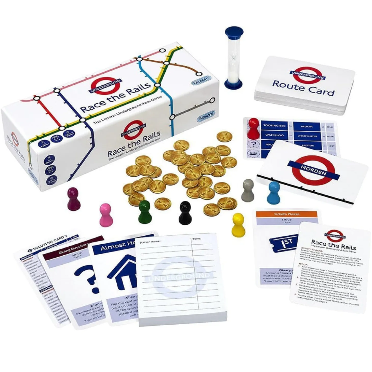race_the_rails__tfl_london_underground_family_game_0.webp Clearance Race The Rails - TFL London Underground Family Game Kids Toys | Toys & Games