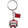 New Die Cast Charm Keyring Keyrings | London Gifts