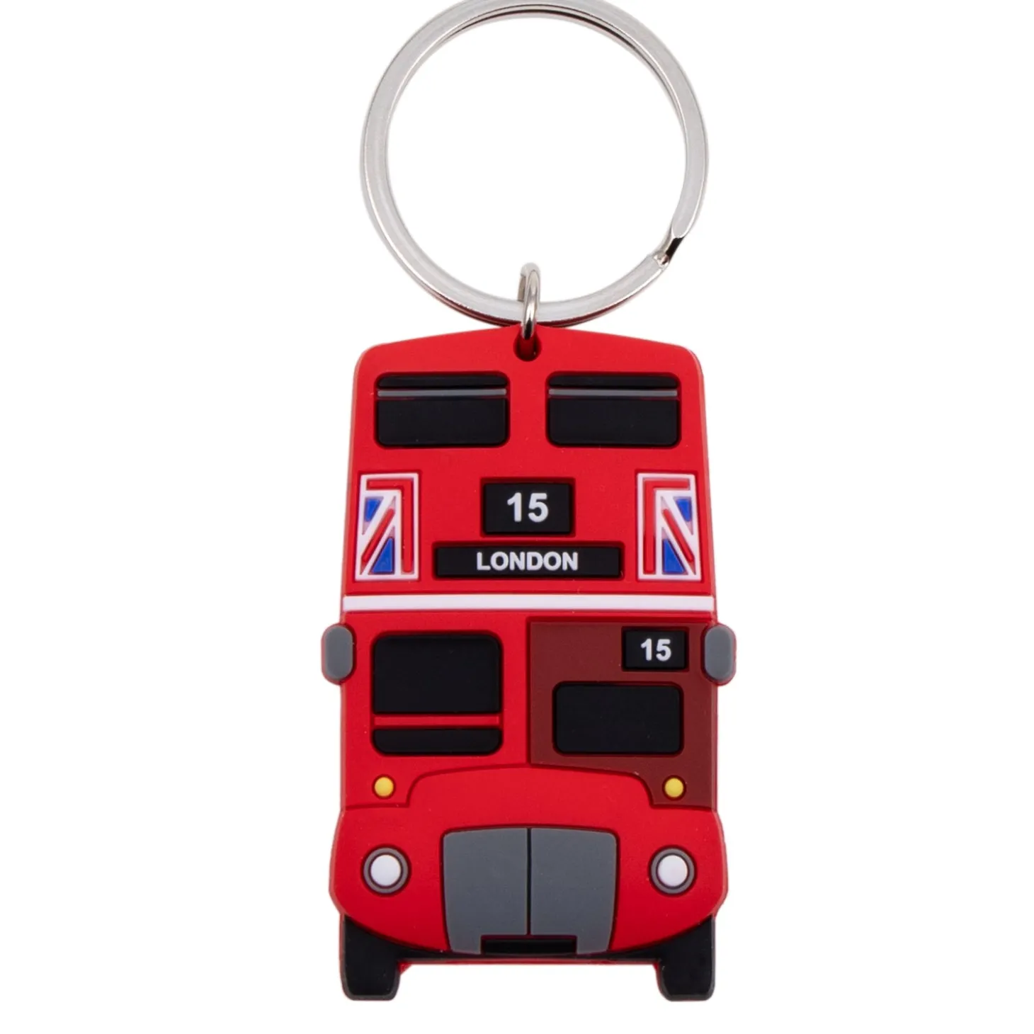 red_bus_rubber_keyring_0.webp Store Rubber Keyring Keyrings
