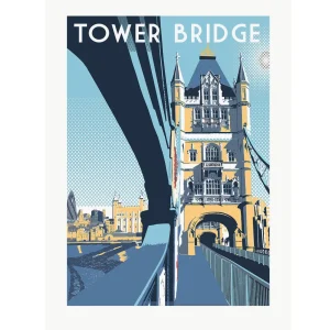 New Red Faces A3 Print Tower Bridge Prints & Posters | Tower Bridge Gifts