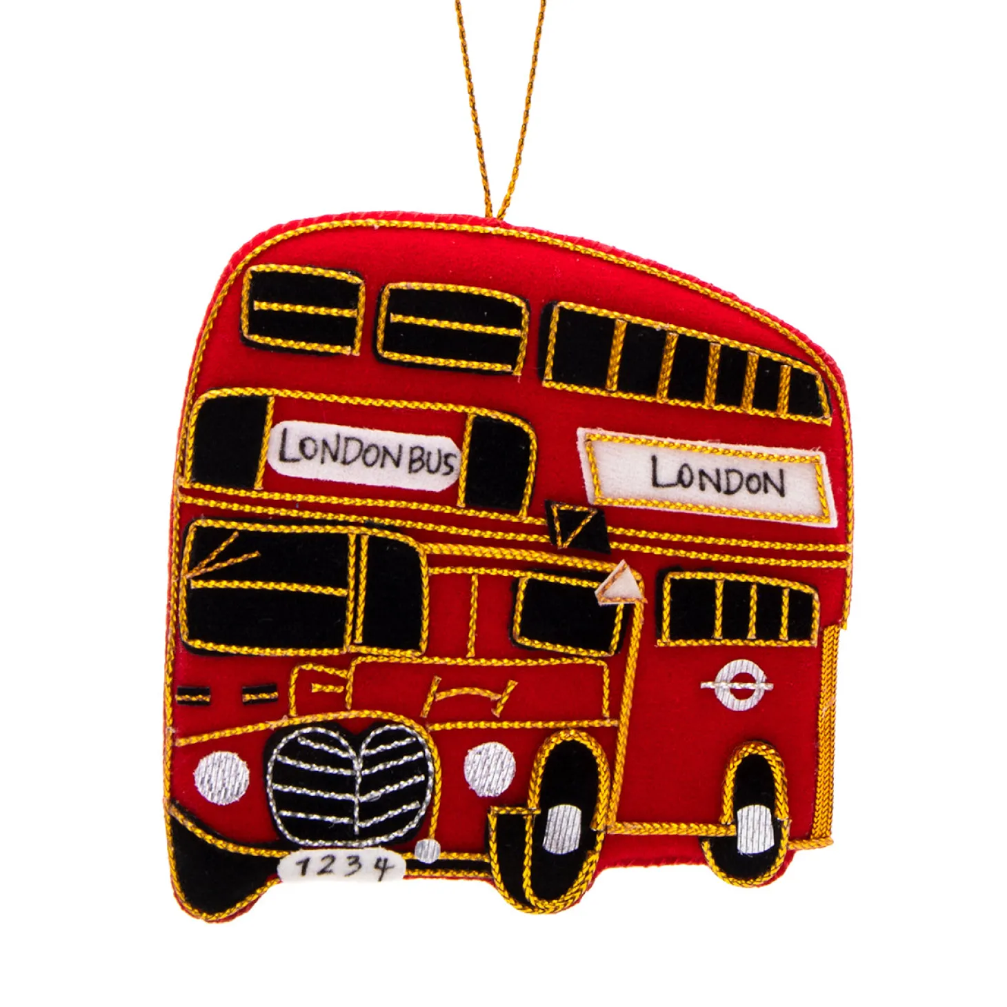 red_london_bus_stitched_christmas_decoration_0.webp Sale Red London Bus Stitched Christmas Decoration Christmas Decorations | Christmas Decorations