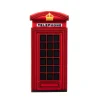 Outlet Red Telephone Box Rubber Magnet Magnets | Fridge Magnets