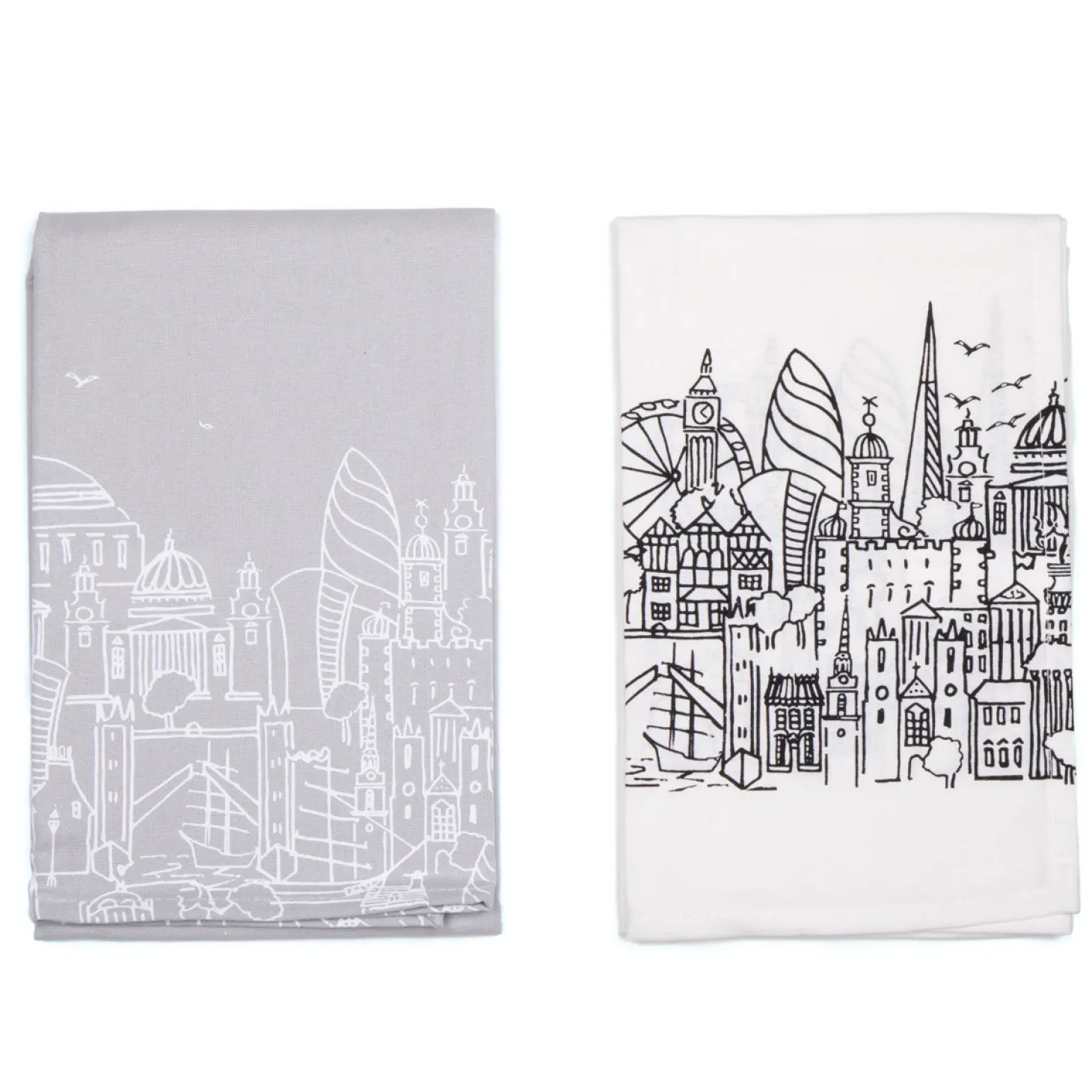 sketch_london_double_tea_towel_pack_0.webp Discount Double Tea Towel Pack Tea Towels | London Gifts