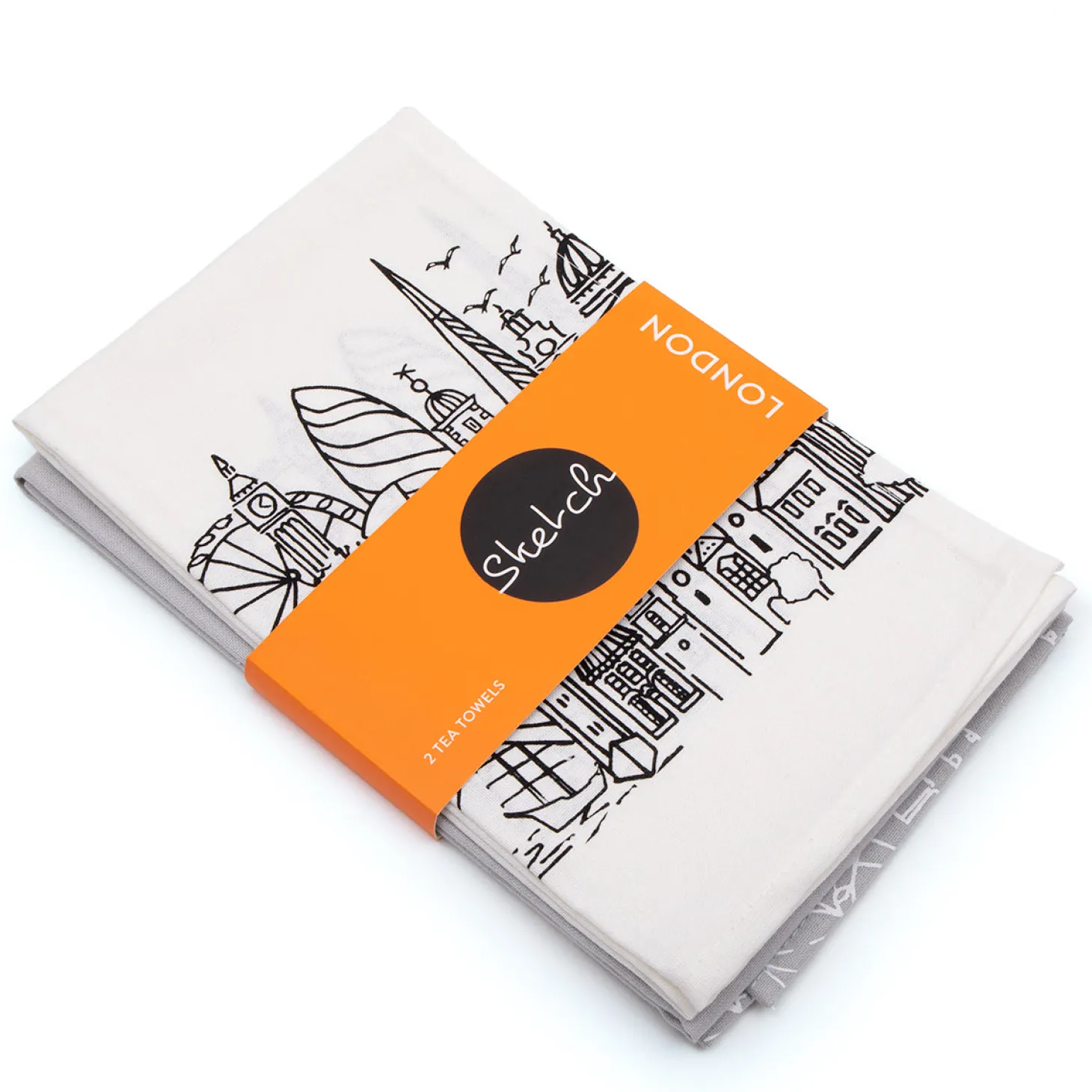 sketch_london_double_tea_towel_pack_3.webp Discount Double Tea Towel Pack Tea Towels | London Gifts