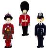 Shop Stitched Christmas Decoration 3 Pack - Beefeater / Queen's Guard / Policemen Christmas Decorations | Christmas Decorations
