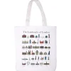 Store The Landmarks Of London Cotton Canvas Tote Bag Bags | London Gifts