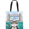 Fashion Tote Bag Kids Bags | The Tower Bridge Cat