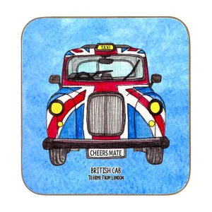 New - Magnetic Coaster - British Cab Coasters | London Gifts