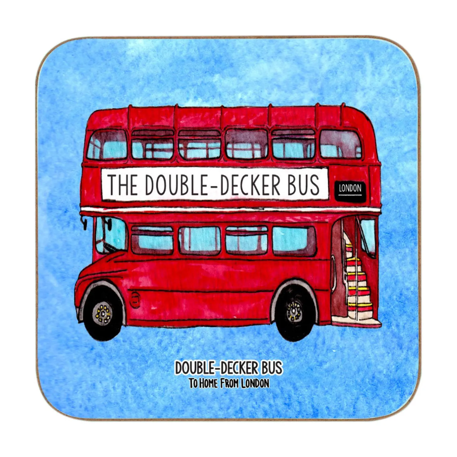 to_home_from_london__magnetic_coaster__double_decker_bus_0.webp Best Sale - Magnetic Coaster - Double Decker Bus Coasters | Magnets